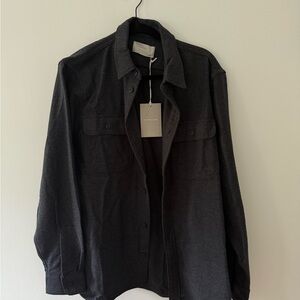 Everlane Charcoal Button-Up Shirt